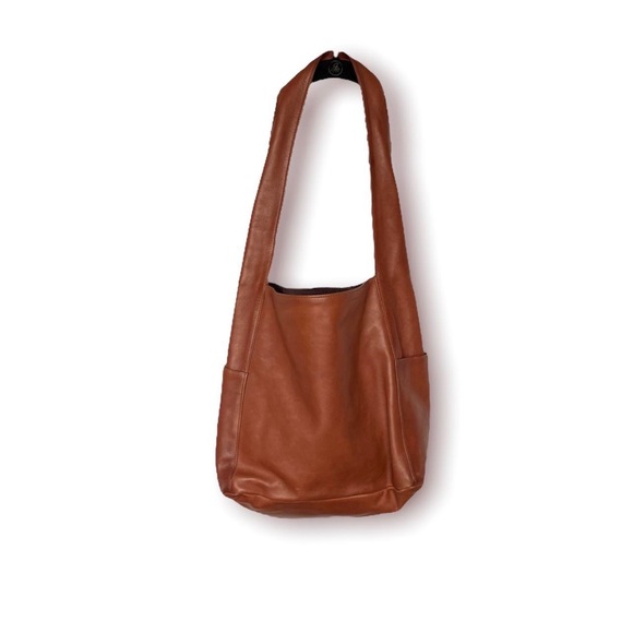 Beautiful buttery leather vintage Eileen Fisher everyday tote bag. - Picture 3 of 5